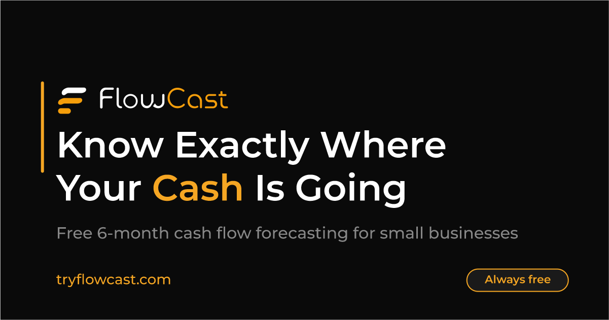 Flowcast FlowCast: Free Cash Flow Forecasting Tool for Small Businesses